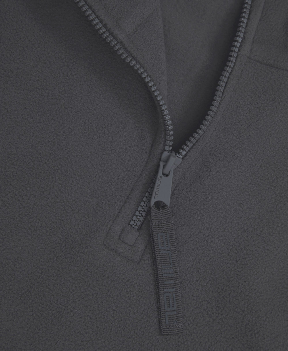 Prague Mens Half-Zip Fleece - Dark Grey