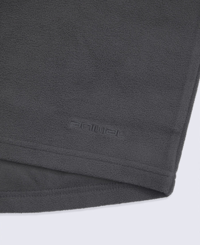 Prague Mens Half-Zip Fleece - Dark Grey