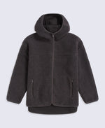 Anna Women’s Full Zip Hoodie - Dark Brown