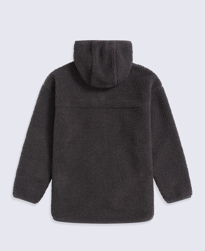 Anna Women’s Full Zip Hoodie - Dark Brown