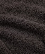 Mena Boucle Zip Front Fleece - Brown