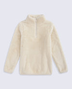 Teddy Kids Half-Zip Fleece - Beige