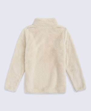 Teddy Kids Half-Zip Fleece - Beige