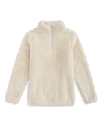 Teddy Kids Half-Zip Fleece - Beige