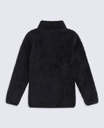Teddy Kids Half-Zip Fleece - Black