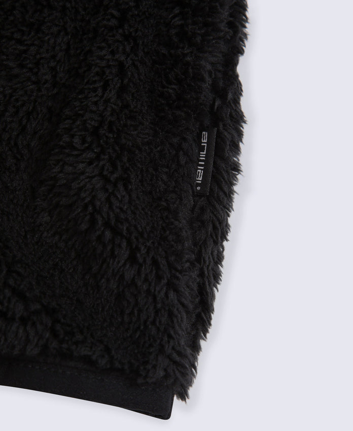 Teddy Kids Half-Zip Fleece - Black