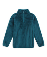 Teddy Kids Half-Zip Fleece - Dark Green