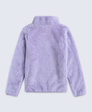 Teddy Kids Half-Zip Fleece - Light Purple