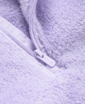Teddy Kids Half-Zip Fleece - Light Purple