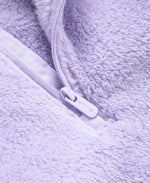 Teddy Kids Half-Zip Fleece - Light Purple