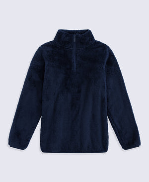 Teddy Kids Half-Zip Fleece - Navy