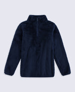 Teddy Kids Half-Zip Fleece - Navy