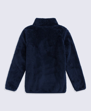 Teddy Kids Half-Zip Fleece - Navy