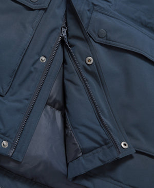 Marlow Extreme Waterproof Down Parka - Navy