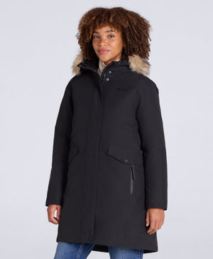 Marlow Womens Extreme Waterproof Down Parka - Black