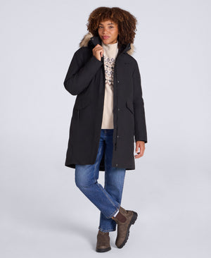 Marlow Womens Extreme Waterproof Down Parka - Black