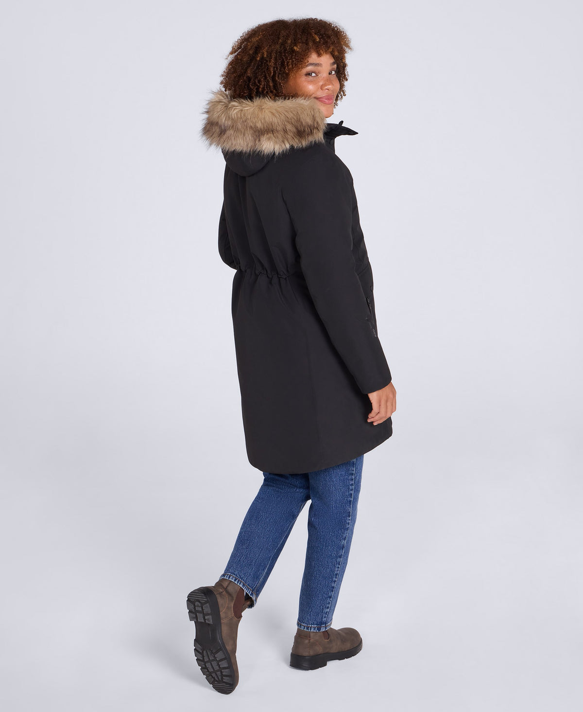 Marlow Womens Extreme Waterproof Down Parka - Black