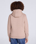 Zuri Womens Sherpa Lined Hoodie - Beige