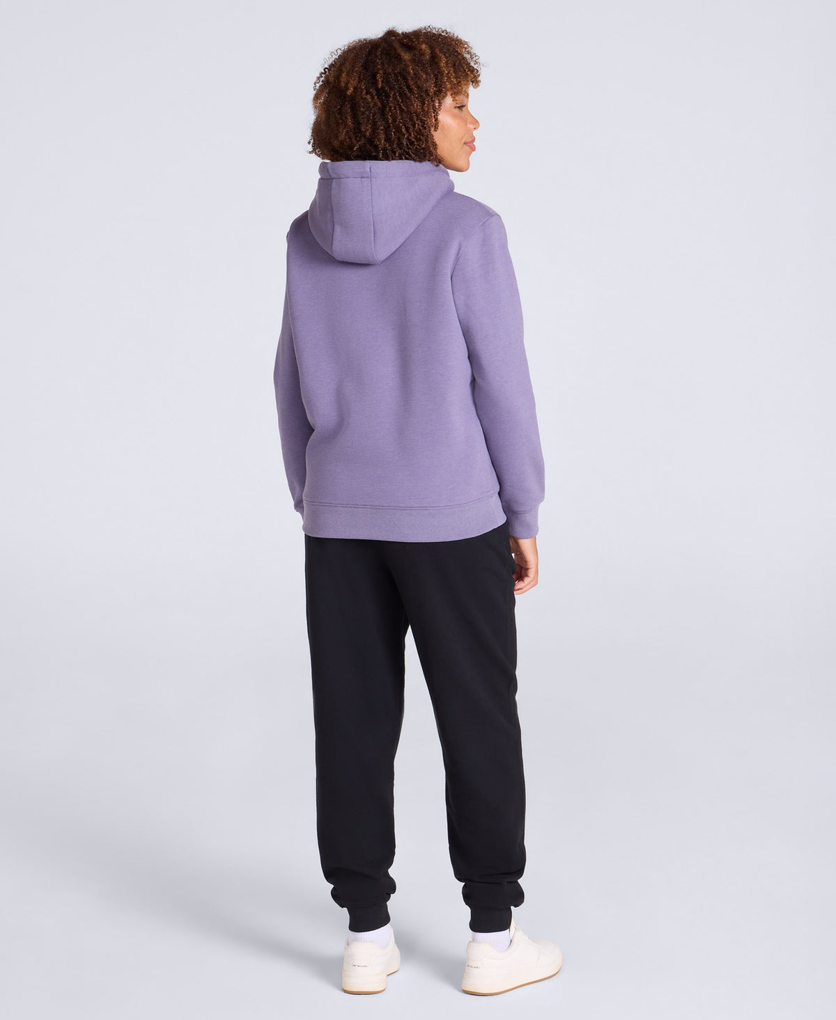 Zuri Womens Sherpa Lined Hoodie - Blue