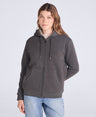 Zuri Womens Sherpa Lined Hoodie - Brown
