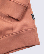 Zuri Womens Sherpa Lined Hoodie - Rust