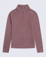 Touchdown Womens Travel Midlayer - Dark Purple