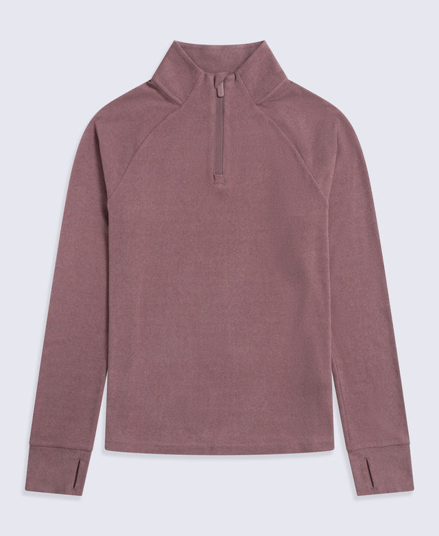 Touchdown Womens Travel Midlayer - Dark Purple