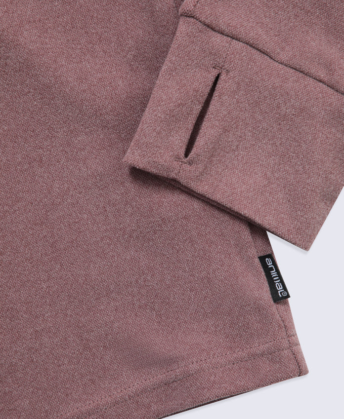 Touchdown Womens Travel Midlayer - Dark Purple