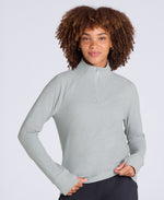 Touchdown Womens Travel Midlayer - Light Grey