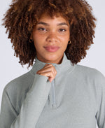 Touchdown Womens Travel Midlayer - Light Grey