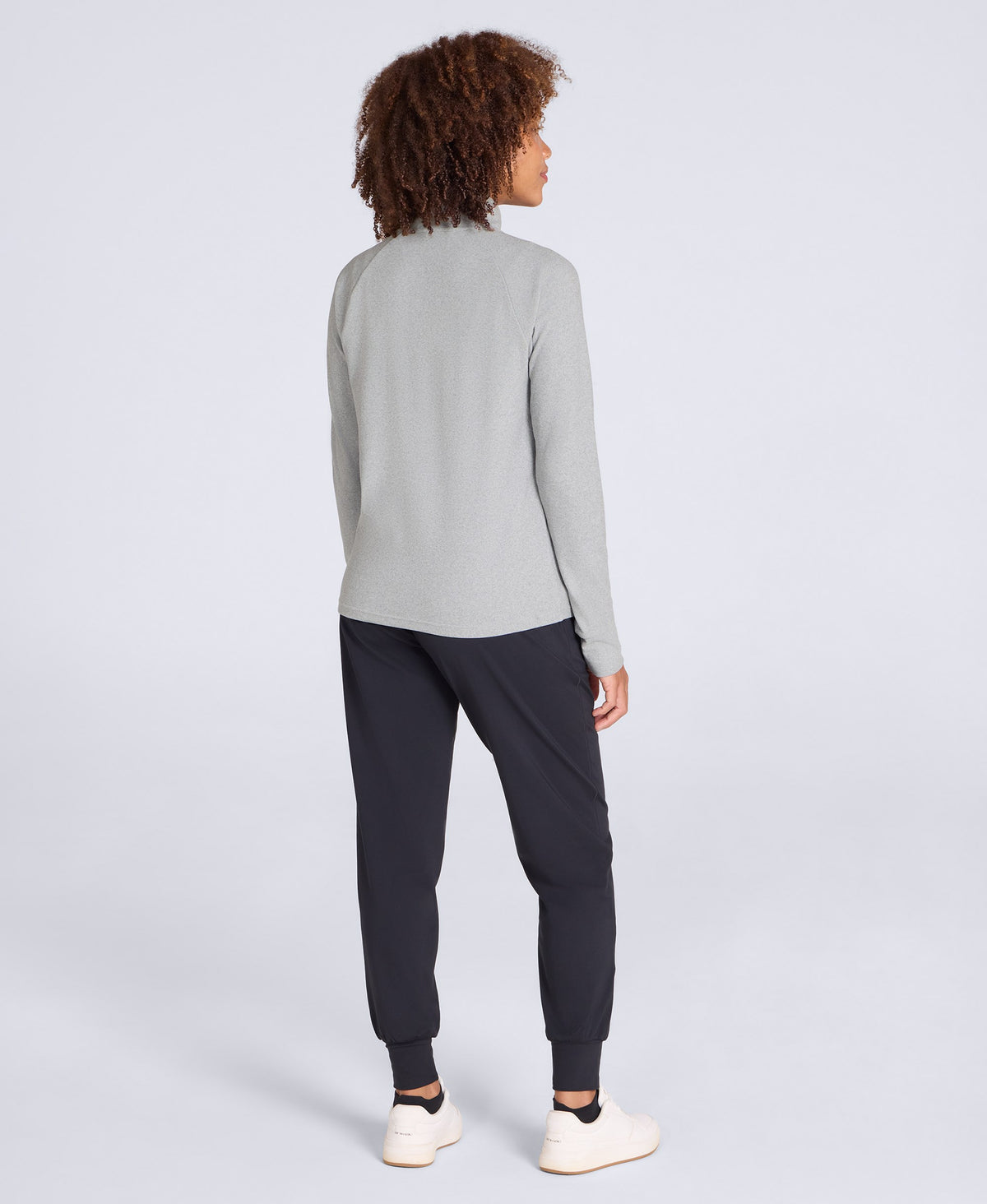 Touchdown Womens Travel Midlayer - Light Grey