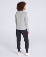Touchdown Womens Travel Midlayer - Light Grey
