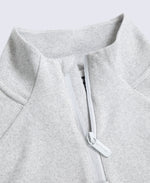 Touchdown Womens Travel Midlayer - Light Grey