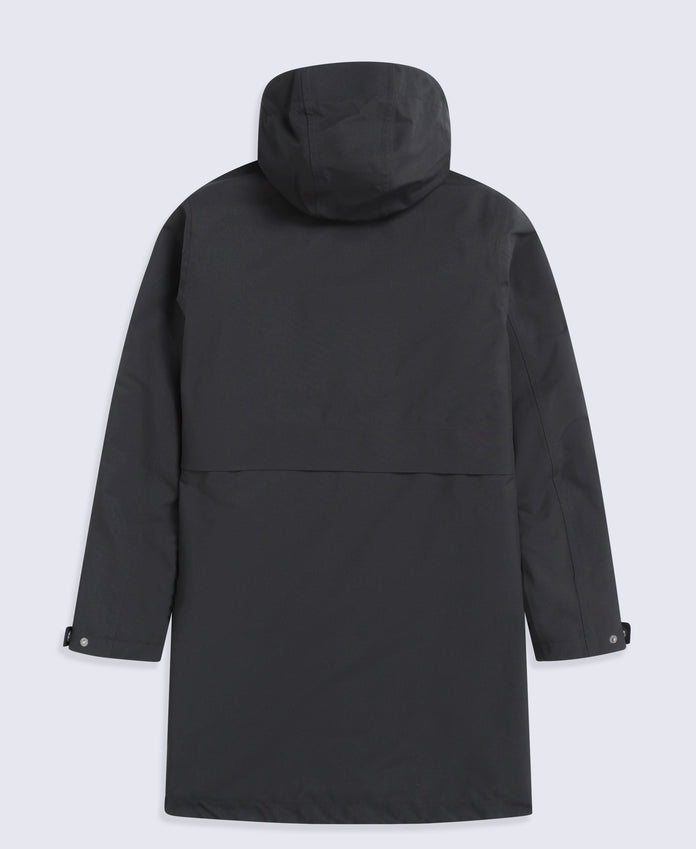 Luna Women’s 3-in-1 Long Waterproof Jacket - Black