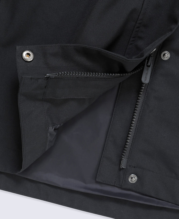 Luna Women’s 3-in-1 Long Waterproof Jacket - Black