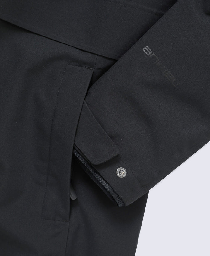 Luna Women’s 3-in-1 Long Waterproof Jacket - Black