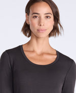 Keep the Heat Womens Base Layer Long Sleeve Top - Black
