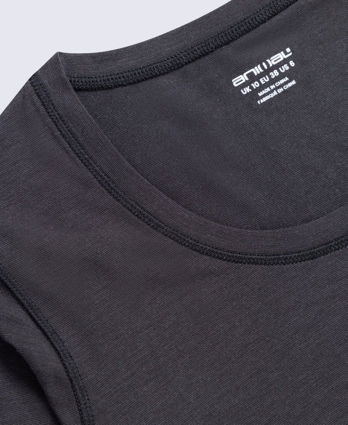 Keep the Heat Womens Base Layer Long Sleeve Top - Black