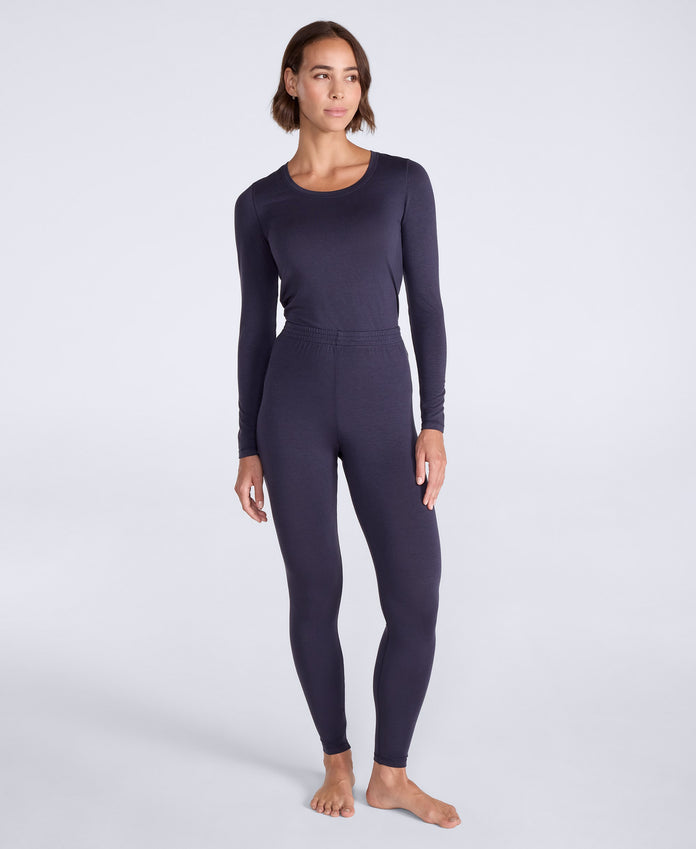 Keep the Heat Womens Base Layer Pants - Navy