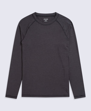 Keep the Heat Mens Base Layer Long Sleeve Top - Black
