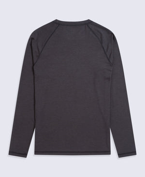Keep the Heat Mens Base Layer Long Sleeve Top - Black