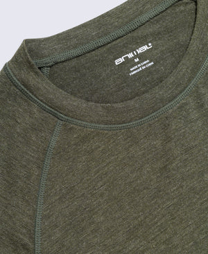 Keep the Heat Mens Base Layer Long Sleeve Top - Khaki