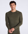 Keep the Heat Mens Base Layer Long Sleeve Top - Khaki