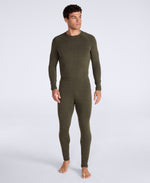 Keep the Heat Mens Base Layer Pants - Khaki