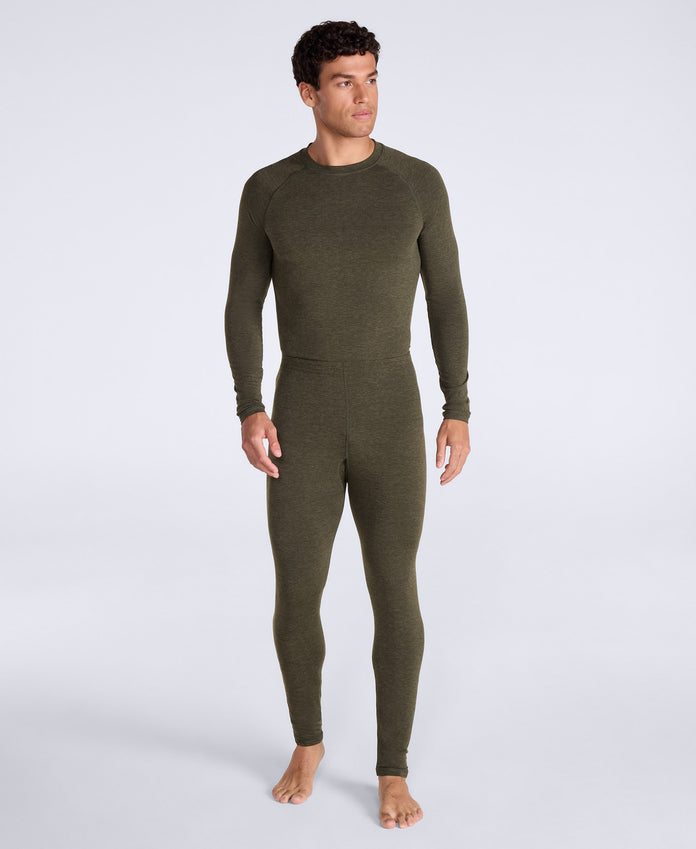 Keep the Heat Mens Base Layer Pants - Khaki