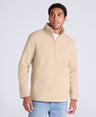 Ted Mens Borg Half Zip Fleece - Beige