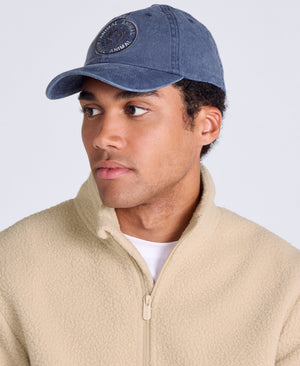Ted Mens Borg Half Zip Fleece - Beige