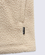 Ted Mens Borg Half Zip Fleece - Beige