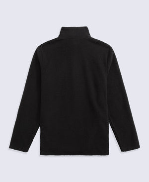 Ted Mens Borg Half Zip Fleece - Black