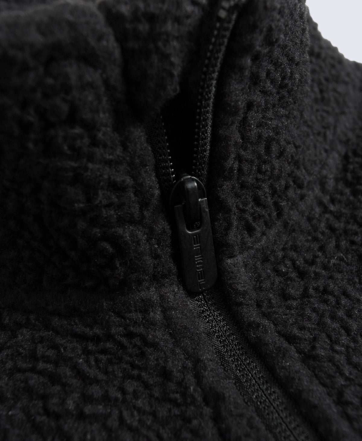 Ted Mens Borg Half Zip Fleece - Black